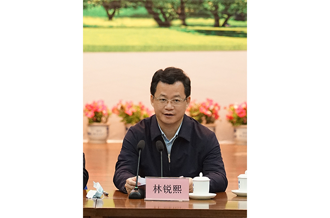 中共中山市委常委、宣传部部长林锐熙致辞