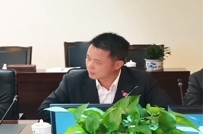 非党员部门负责人发言